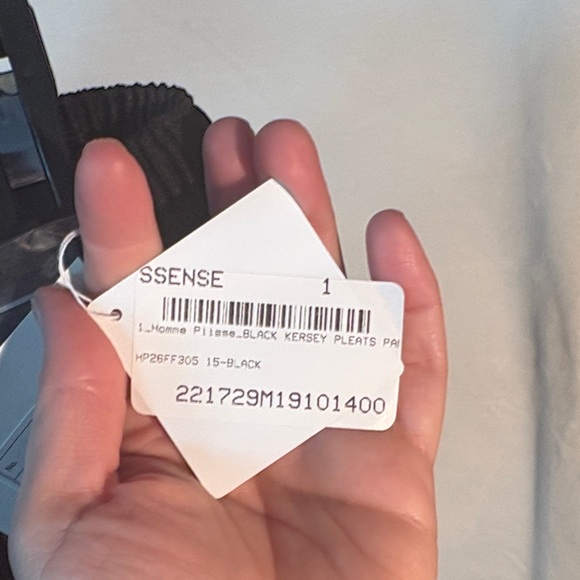 Issey Miyake Homme Plissé Black Ribbed Trousers - Picture 7 of 8